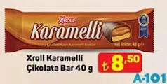 XROLL KARAMELLİ ÇİKOLATA 40 G fiyat ve kampanya bilgisi